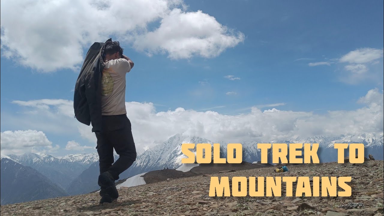 SOLO Trek towards Mountains of Kinnaur | TEMSO Lake
