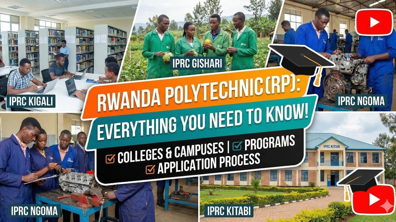 🏫📢All About Rwanda Polytechnic (RP) Explained | Colleges💡, Programs📚, Campuses & Application Guide🚀🎓