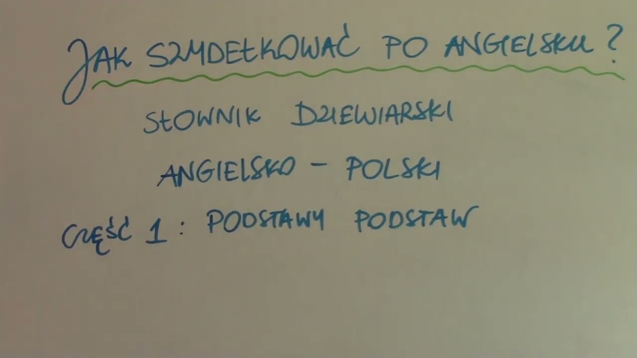 Jak szydełkować po angielsku? Słowniczek dziewiarski angielsko-polski. Część 1: Podstawy. (US Terms)