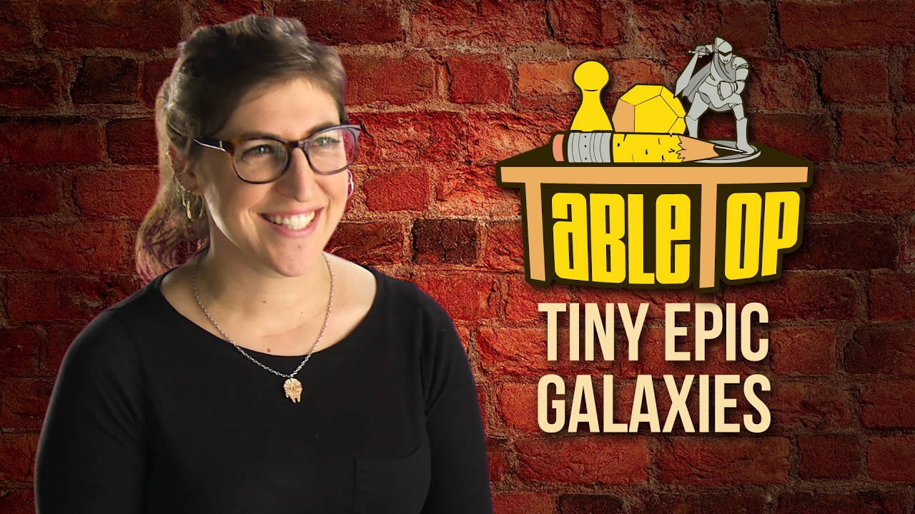 TableTop: Wil Wheaton Plays TINY EPIC GALAXIES  w/ Mayim Bialik, Tim Schafer, & Andy Weir!