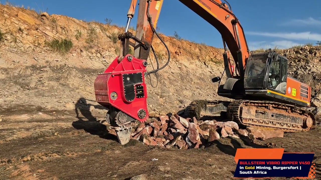 VIBRO RIPPER V450_Gold Mining in SA