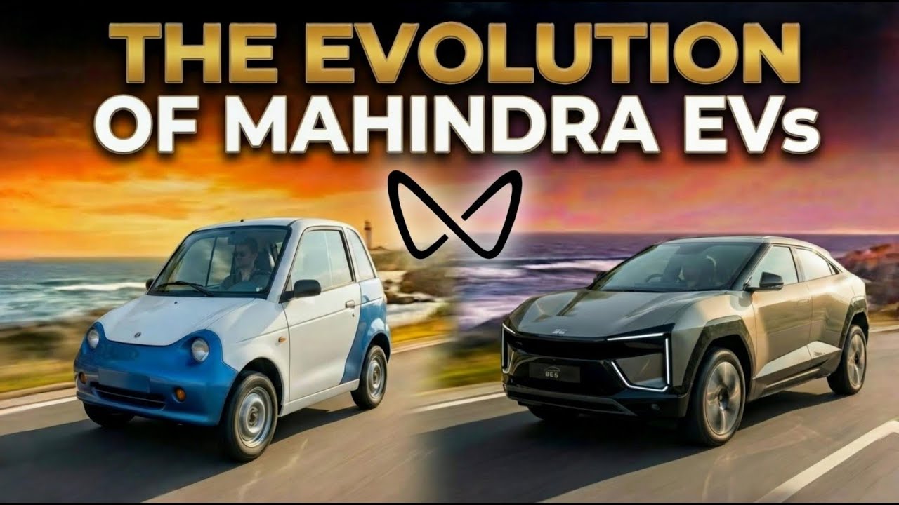 MAHINDRA EVs Evolution (2010–2025) | The Electric Future Unfolds