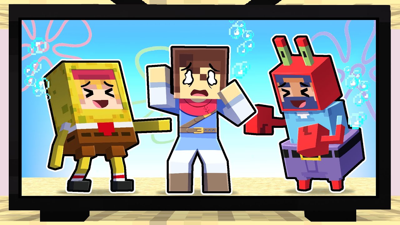 Мои друзья заманили меня в МУЛЬТФИЛЬМЫ в Minecraft!