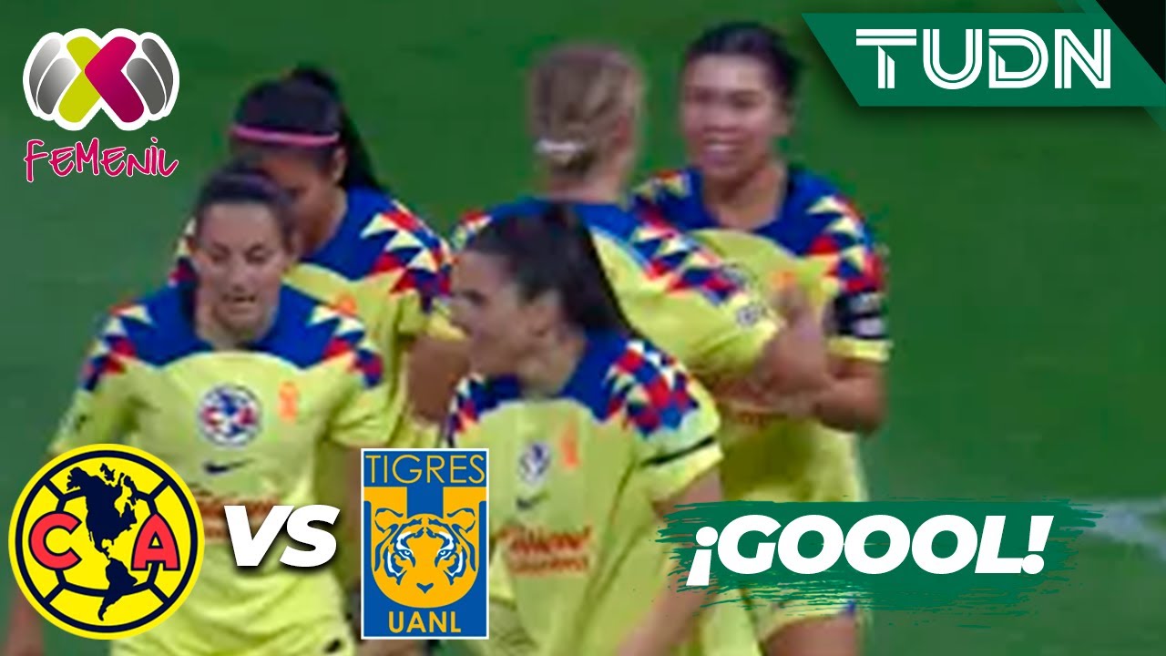 ¡QUÉ GOLAZO DE PALACIOS! | América 3-1 Tigres | Liga Mx Femenil - CL2024 Semis | TUDN
