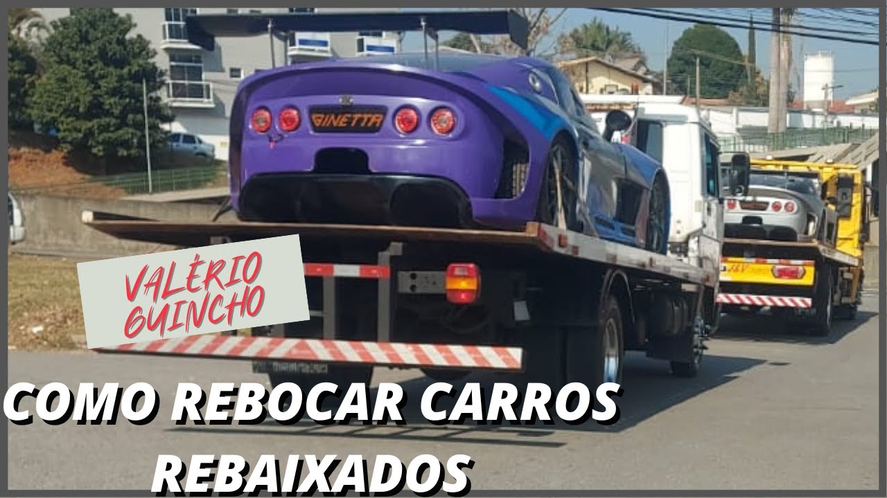 DOIS GUINCHO DOIS CARROS 🚗/ COMO REBOCAR CARROS REBAIXADOS NO CAMINHÃO GUINCHO PLATAFORMA