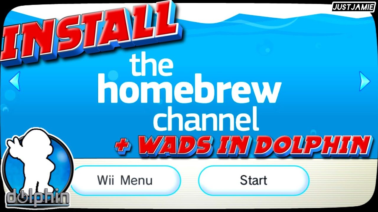 Инструкция по простой установке эмулятора Dolphin Homebrew Channel #dolphinemulator #dolphin #emu...