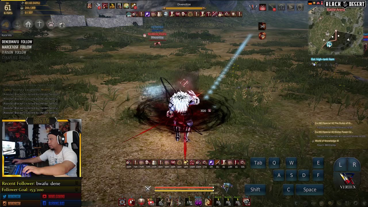 BDO Berserker | BurNing PvP Highlights #7