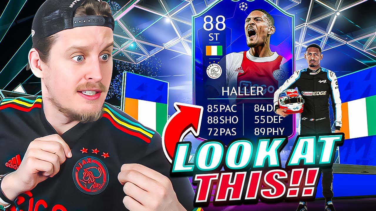 Haller but with PACE! 88 TOTGS Haller Player Review! FIFA 22 Ultimate Team