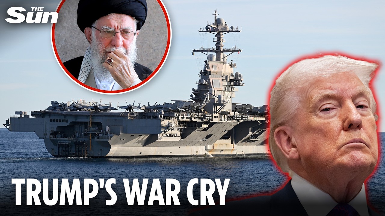 Chilling war signal as Pentagon order USS Gerald R. Ford to join Trump's Middle East naval armada