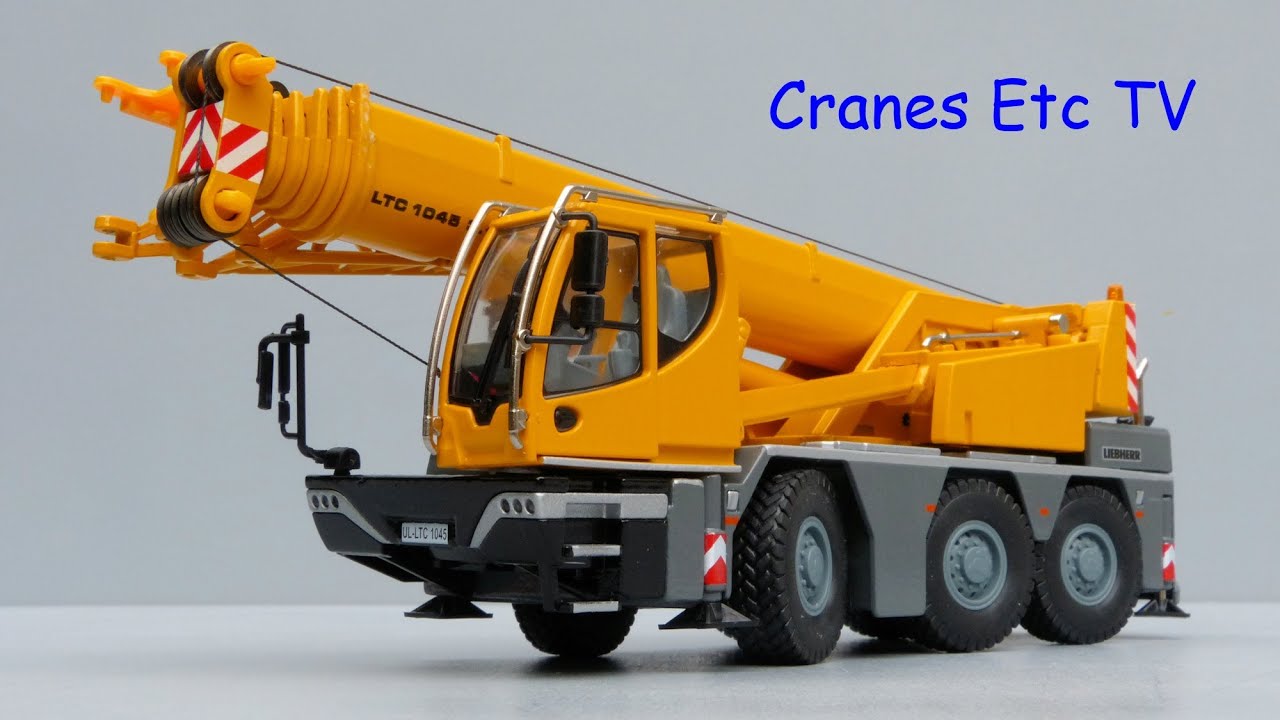 Conrad Liebherr LTC 1045-3.1 Mobile Crane by Cranes Etc TV