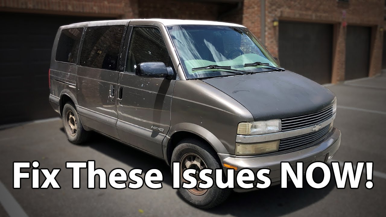 Fixing All The Potential Issues With The Astro Van  - Stealth Camper Astro Van (EP. 14) (1985-2005)