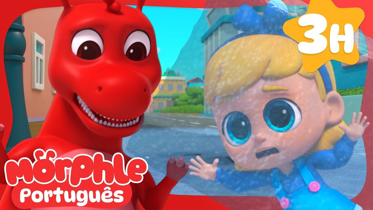Morphle Congelado! 🥶 MARATONA DO MORPHLE! 🔴 Desenhos Animados Infantis em Português