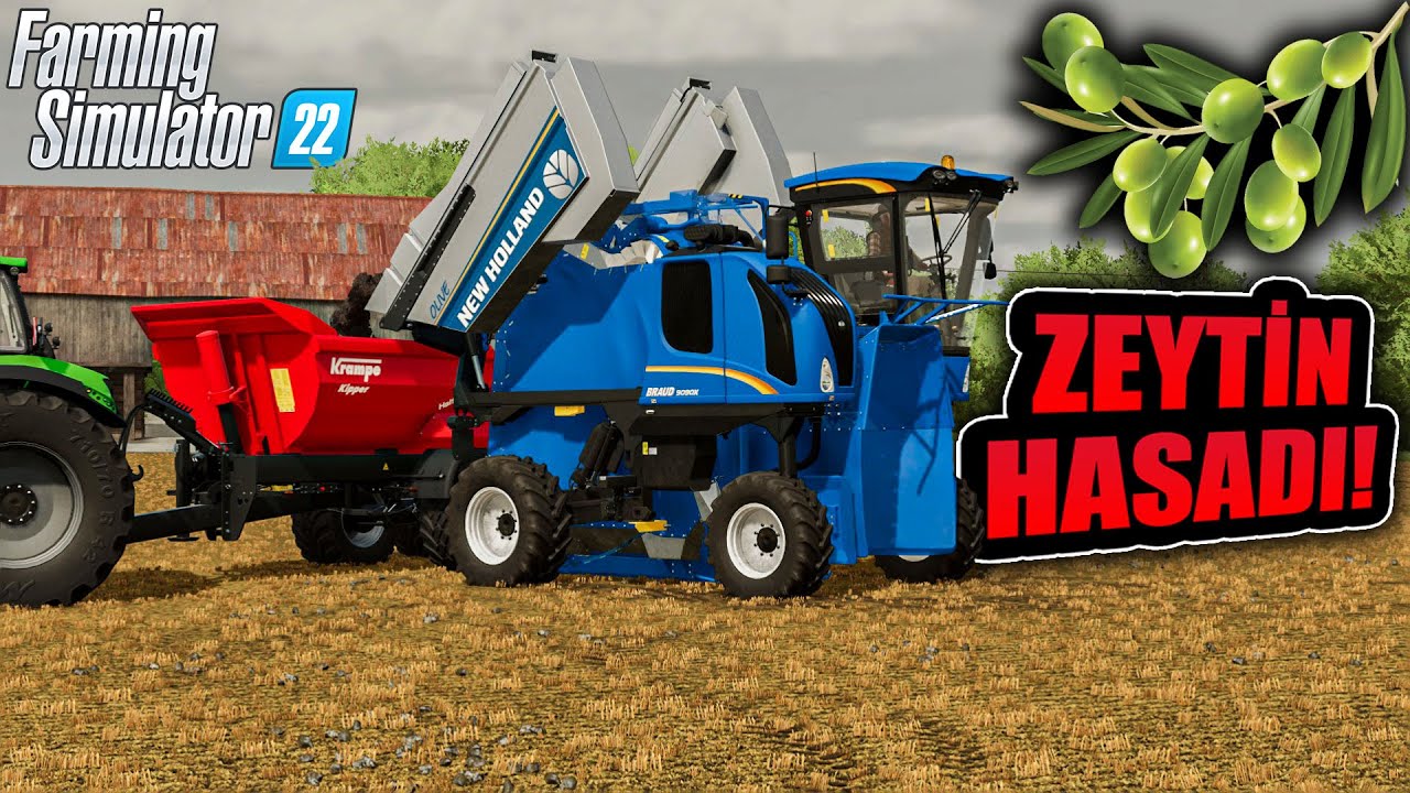 ZEYTİN HASADI / ÜRETİM TESİSLERİ / PEYZAJ CANAVARI / FARMING SIMULATOR 22