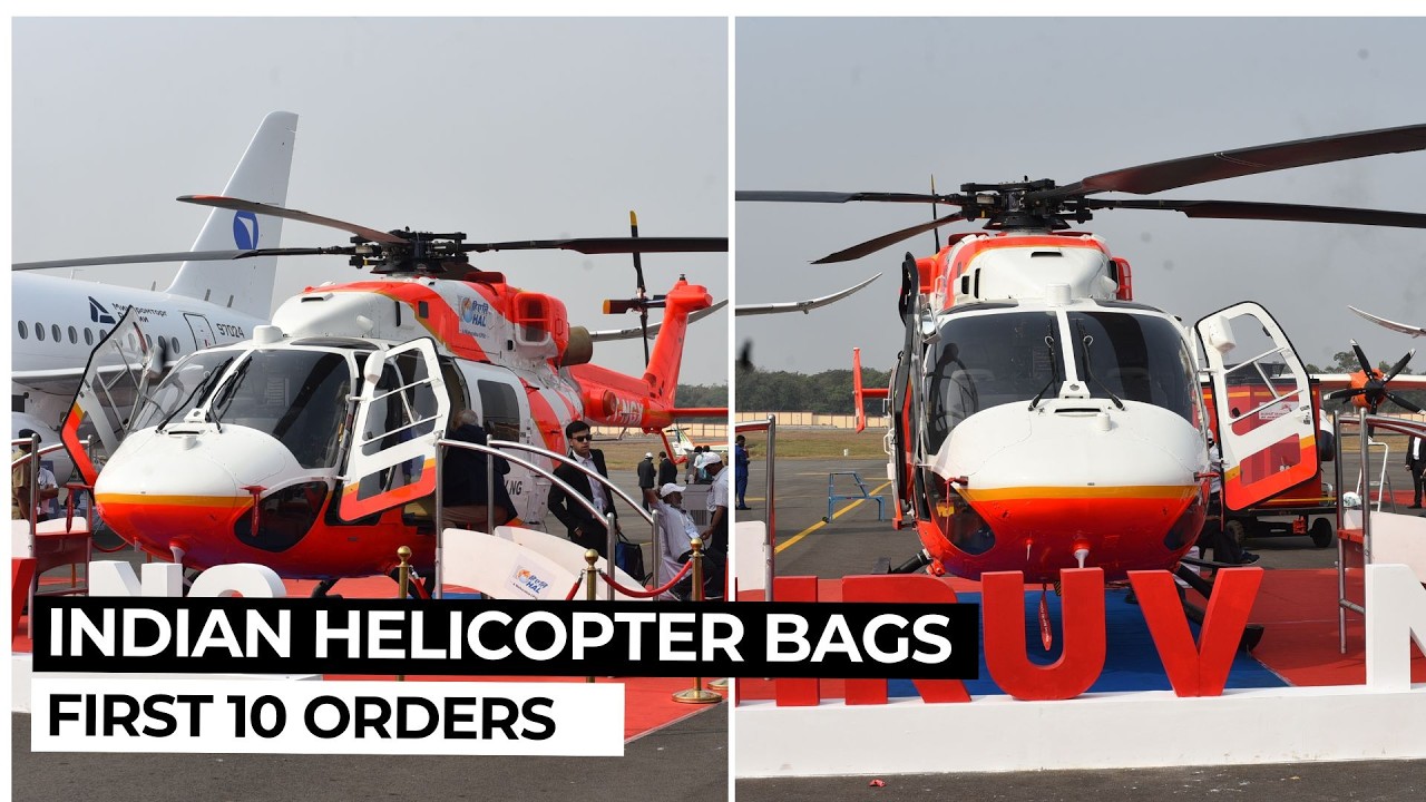 Вертолёт индийского производства получил 10 заказов: HAL продвигает Dhruv NG как следующий гражда...