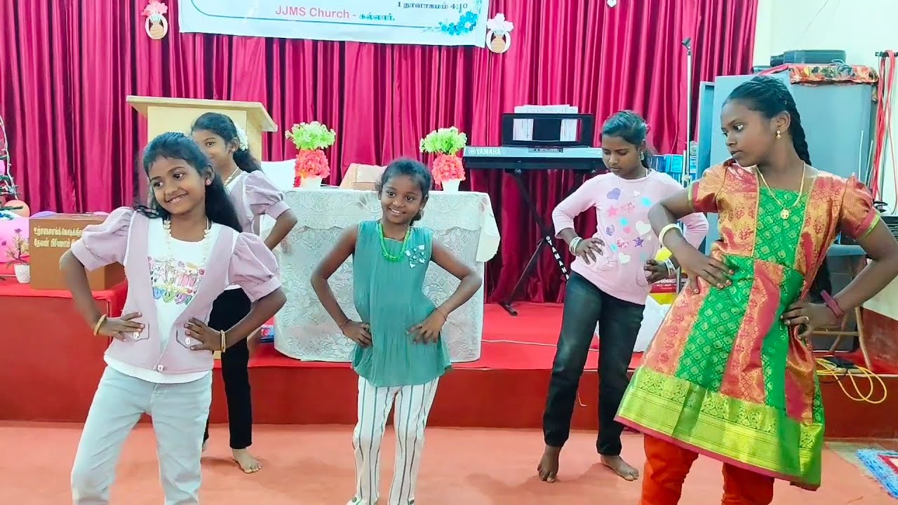 Neer Illama | நீர் இல்லாம | Kids Dance Performance | JJMS KALLAR | Tamil Christian Song 