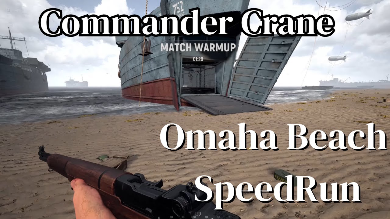 Commander Speedrun at Omaha Beach: Hell Let Loose