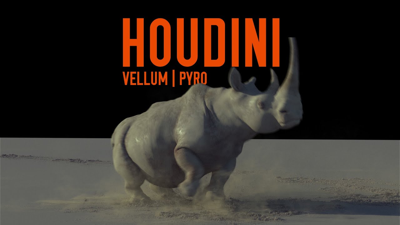 Houdini Vellum grain | Pyro