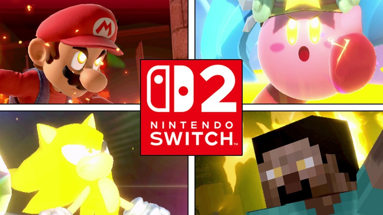 Smash Bros Ultimate: All Final Smashes In 4K (Nintendo Switch 2)