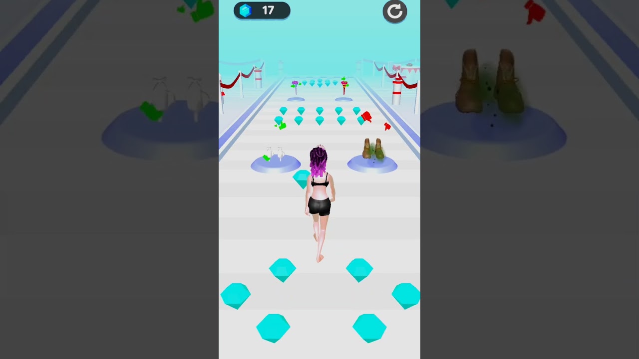 Girl Run gameplay shorts video | #shorts