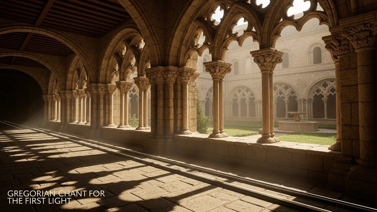 Gregorian Chant for Calm Night Meditation & Healing Deep Sleep | Sacred Prayer Voices