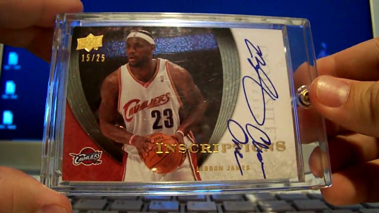Lebron James Basketball Card Collection