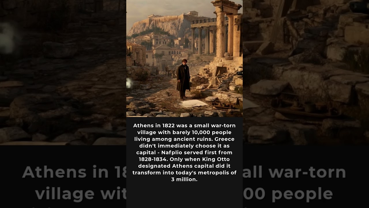 Athens Reborn: How a Ruined Village Became a Modern Metropolis