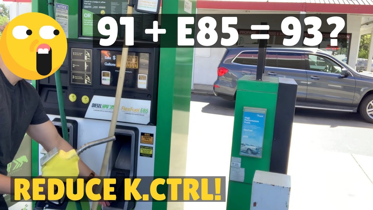 I Mixed 91 Octane with E85 to try and make 93