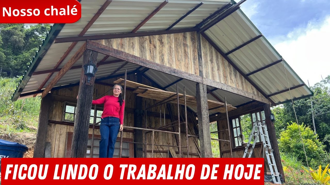 APESAR DAS DIFICULDADES MAIS UMA ETAPA CONCLU&Iacute;DA NO CHAL&Eacute;/Bora pra Ro&ccedil;a?