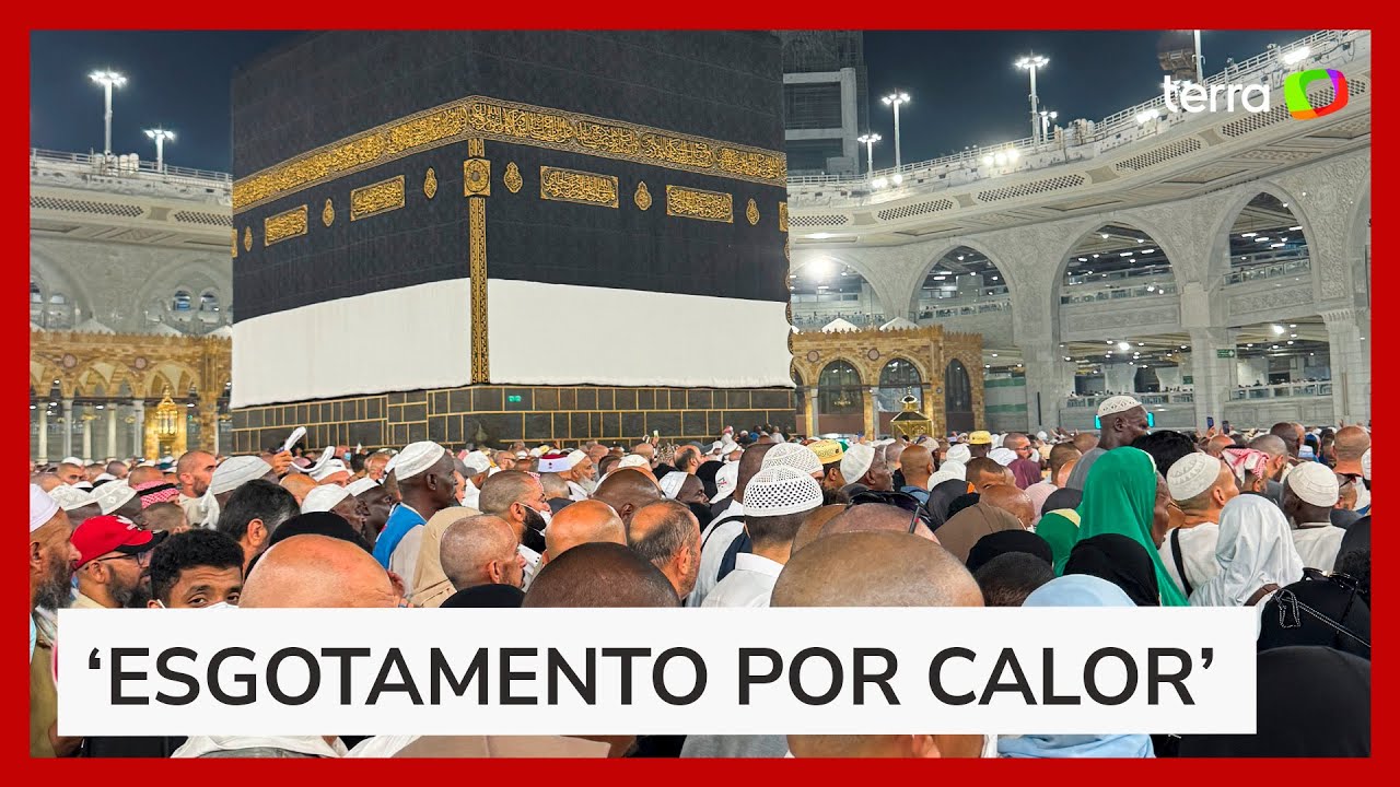 Calor mata mais de mil muçulmanos durante peregrinação a Meca, na Arábia Saudita