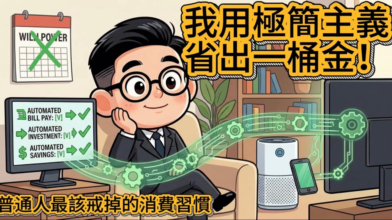 我用極簡主義省出一桶金！台灣人最該戒掉的消費習慣
