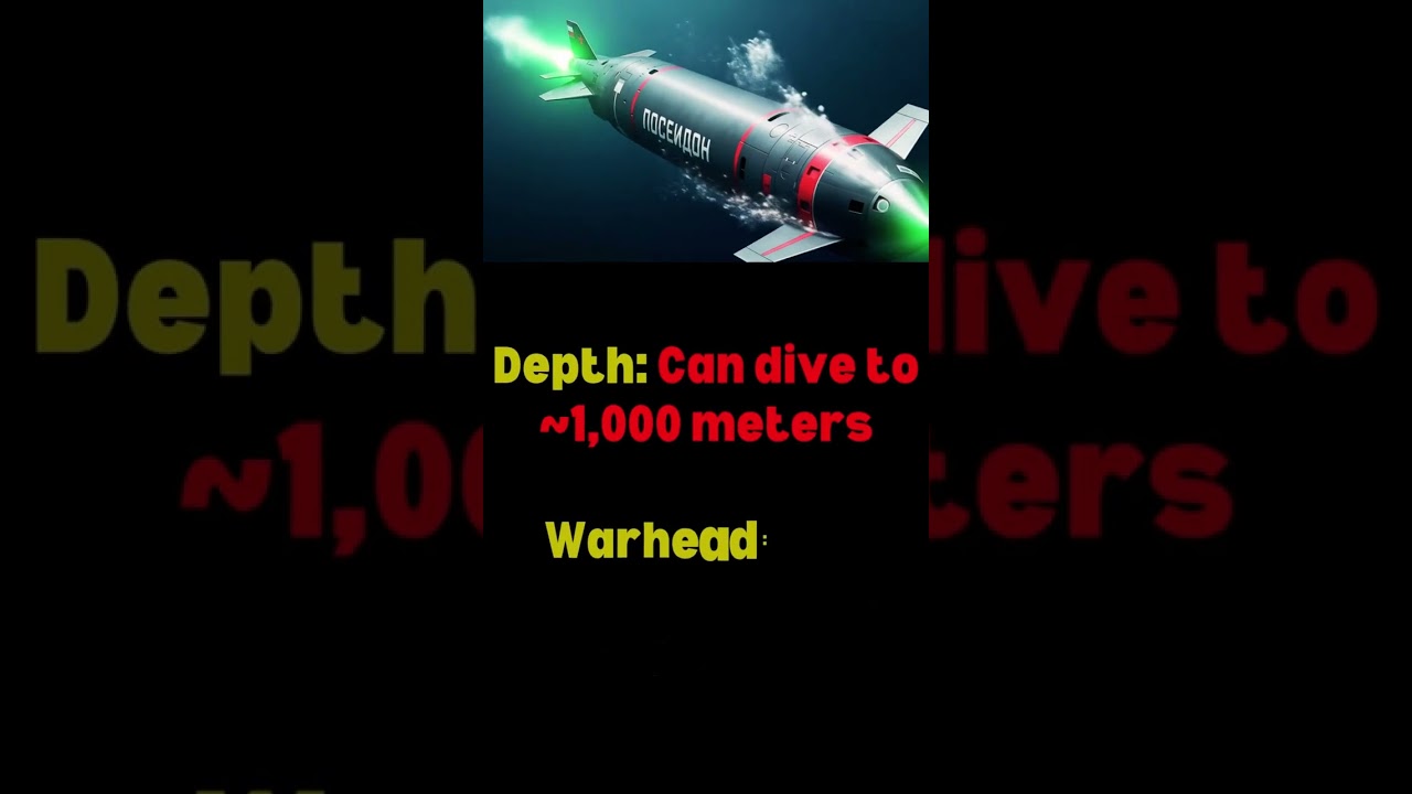 Russia&rsquo;s Doomsday Weapon | Poseidon Nuclear Super-Torpedo #b2bea #russiannavy #nuclearweapons