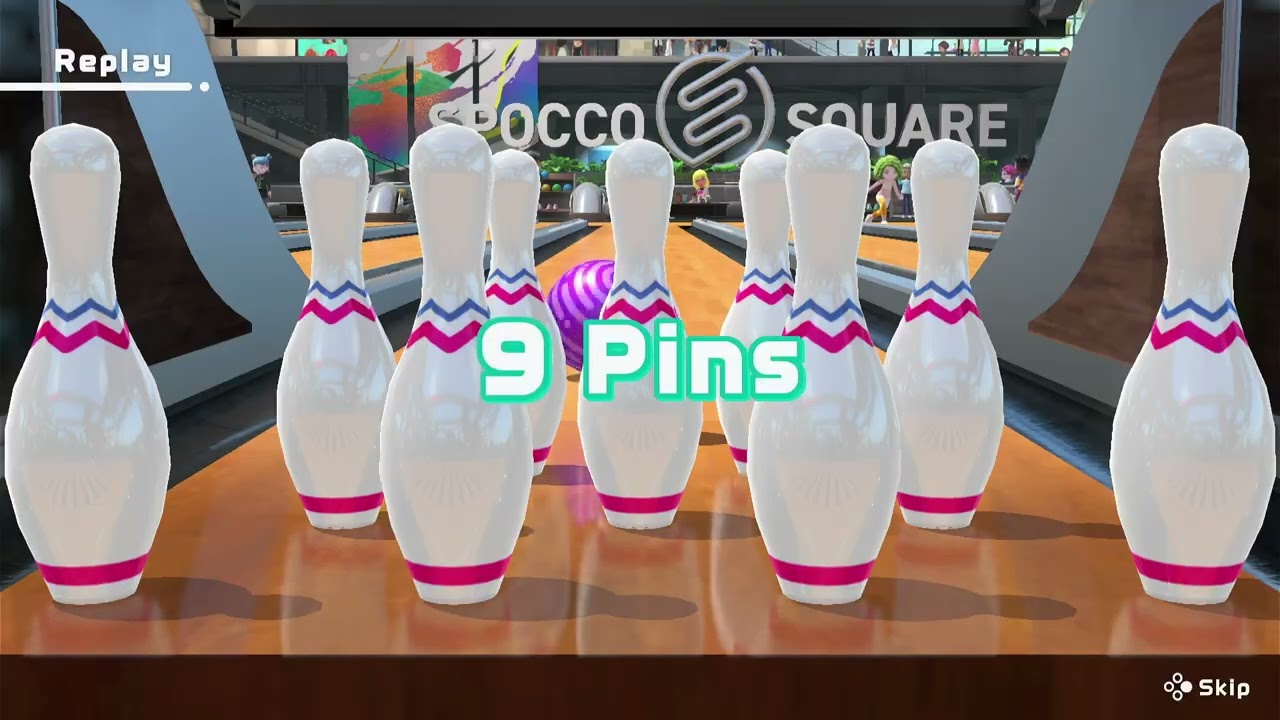 Nintendo Switch Sports Bowling Gameplay #2