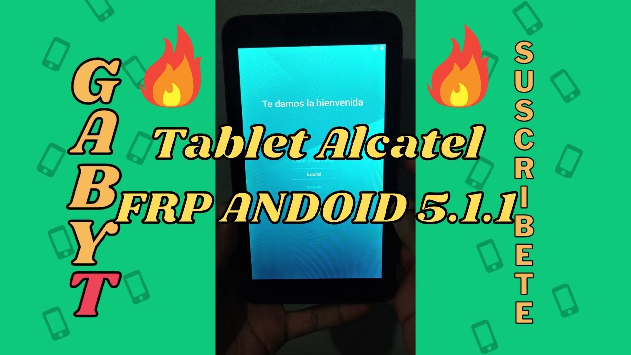 Quitar Cuenta Google a Tablet Alcatel 9007T Android 5.1.1 | FRP BYPASS