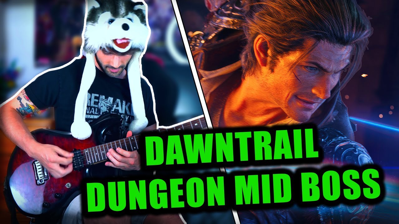 FFXIV Dawntrail Dungeon Mid Boss Theme goes Metal