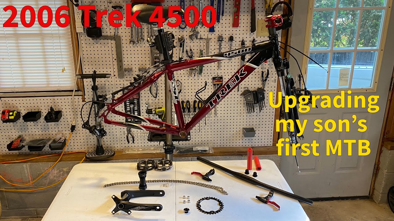 🇺🇸 2006 Trek 4500 – Upgrading my son’s first mountain bike