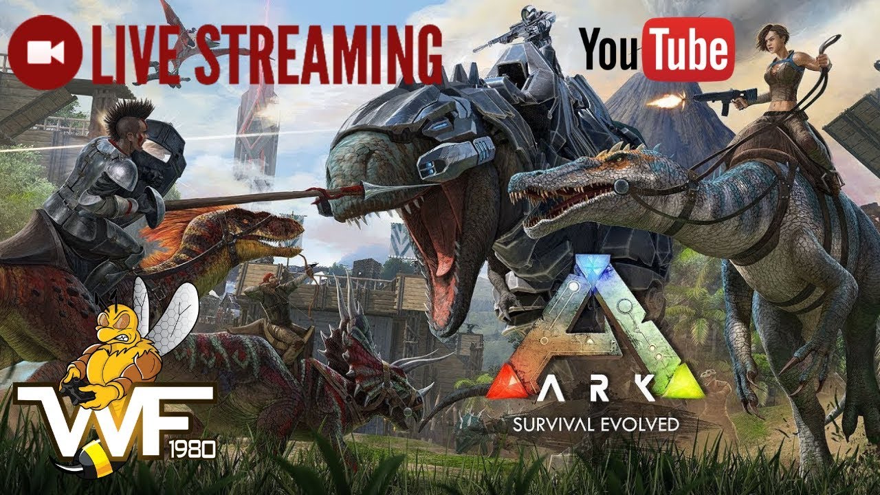ARK Survival Evolved Live Stream on Xbox One X - Let Build