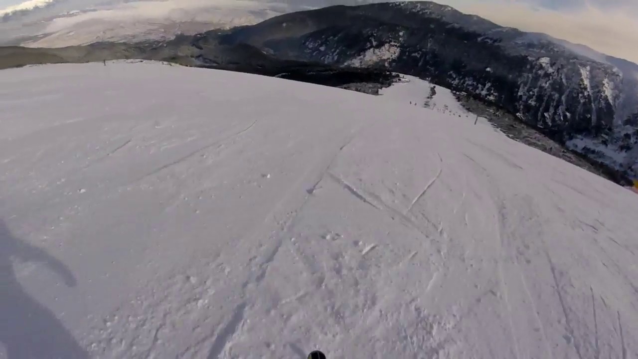 Skiing from Plato to Shiligarnik (Bansko)