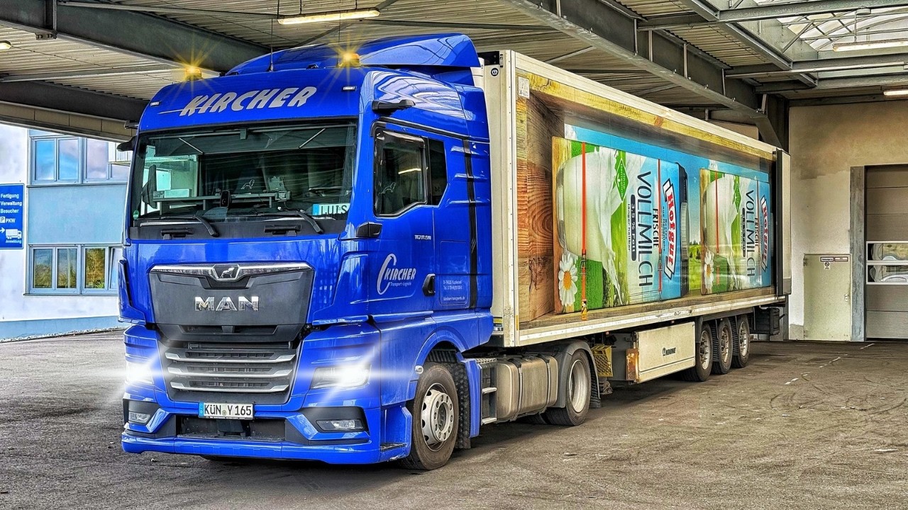 Nahverkehr, Fernverkehr & Tiefk&uuml;hlware! Eine abwechslungsreiche Woche als LKW Fahrer.