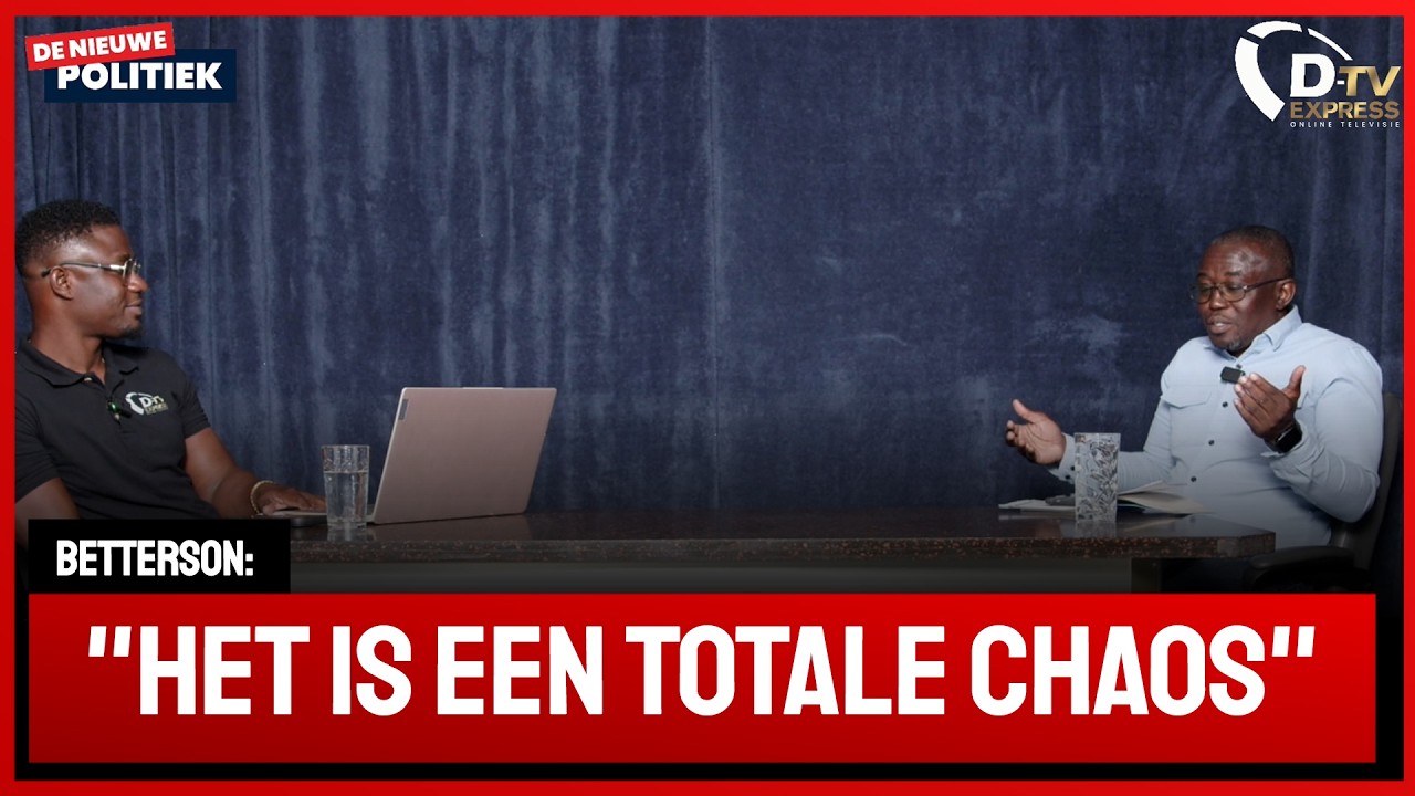 🚀 De Nieuwe Politiek Live • kritiek op mensen in RVC : DNAlid Betterson niet te spreken (Suriname)