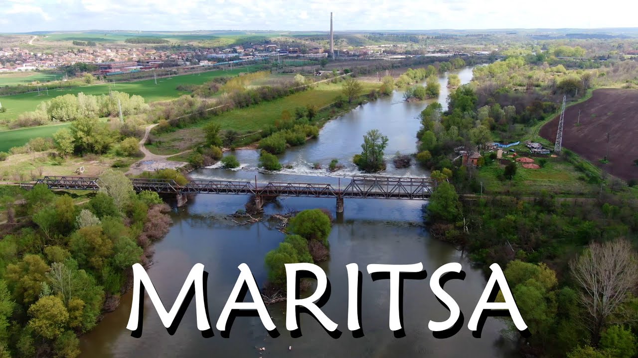 Maritsa River around Dimitrovgrad - beautiful scenery from Thrace [4k drone]