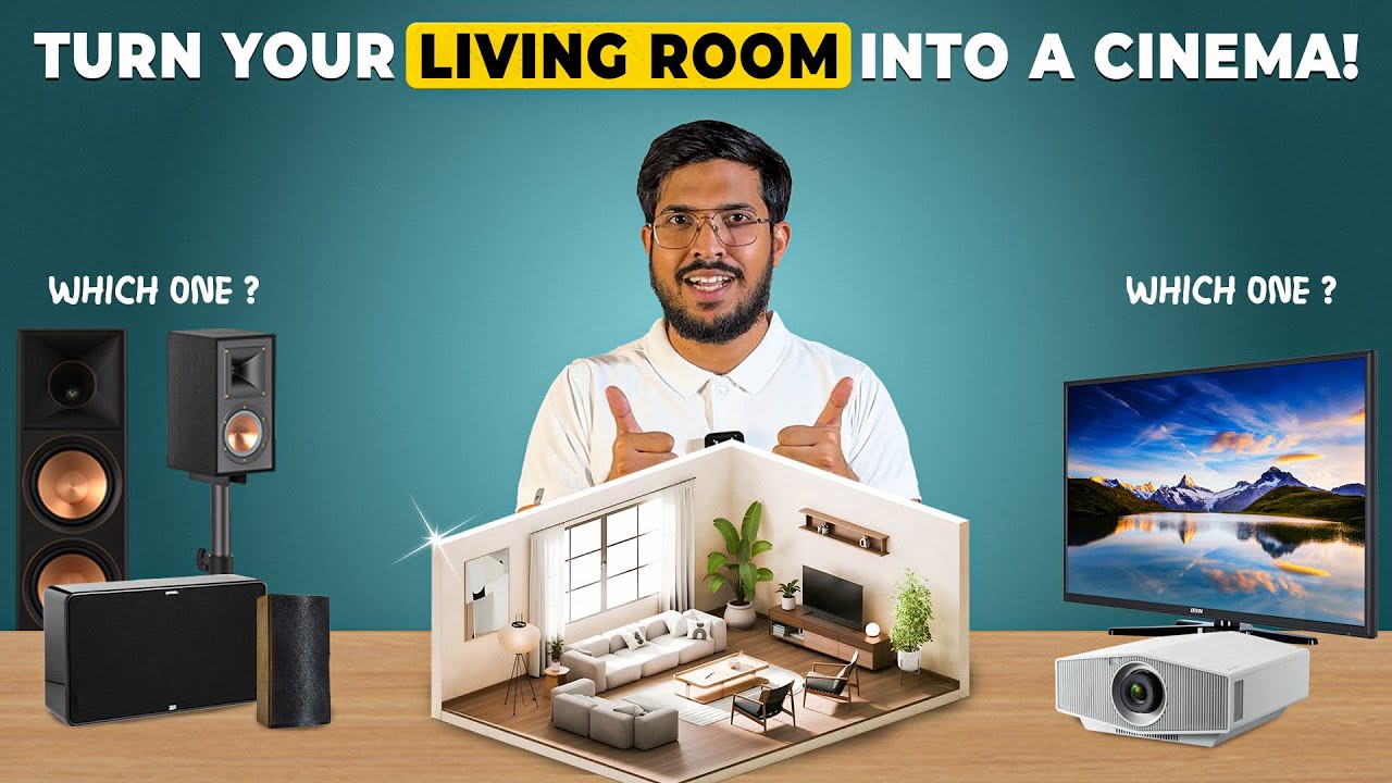 STOP Wasting Money! The PERFECT Living Room Home Theatre (Media Room) For Every Room Size