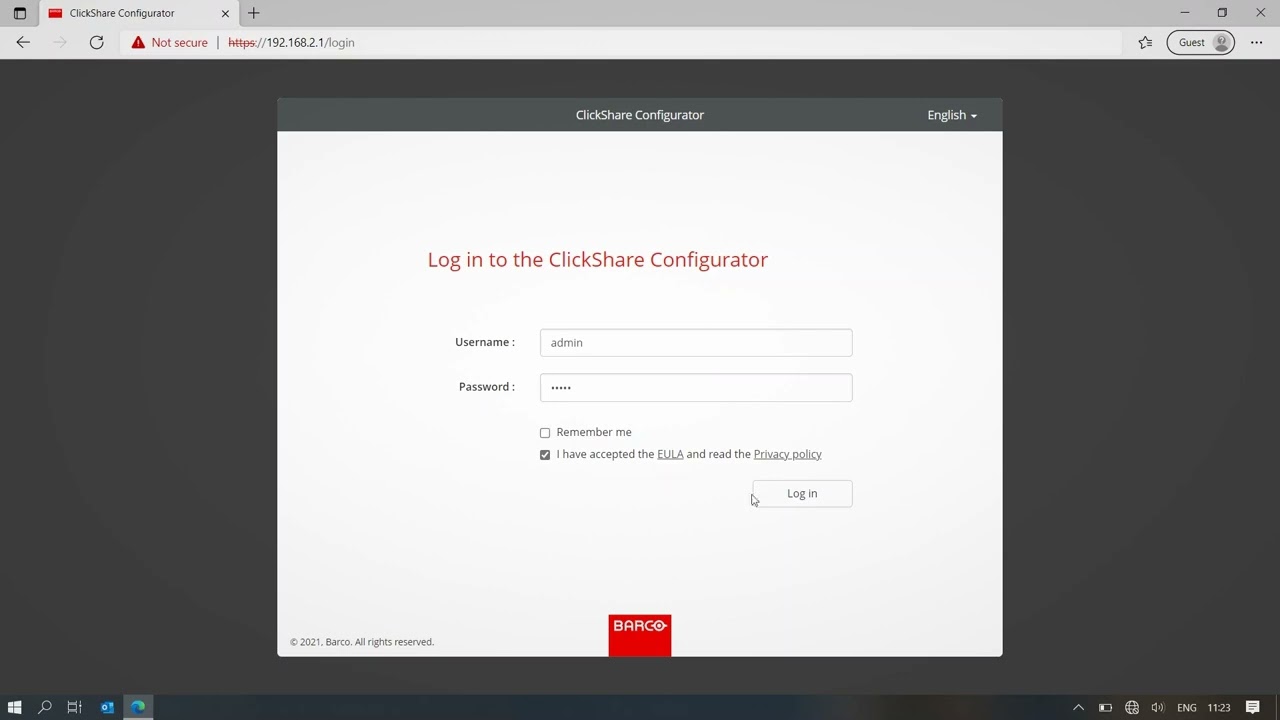 How to set up ClickShare Conference (CX-20/30/50) and ClickShare Present (C-5/10) for the first time