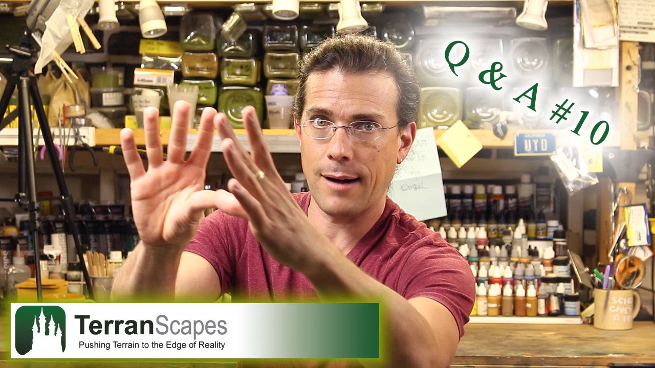 TerranScapes - Q&A #10 - Wargame Terrain Tips