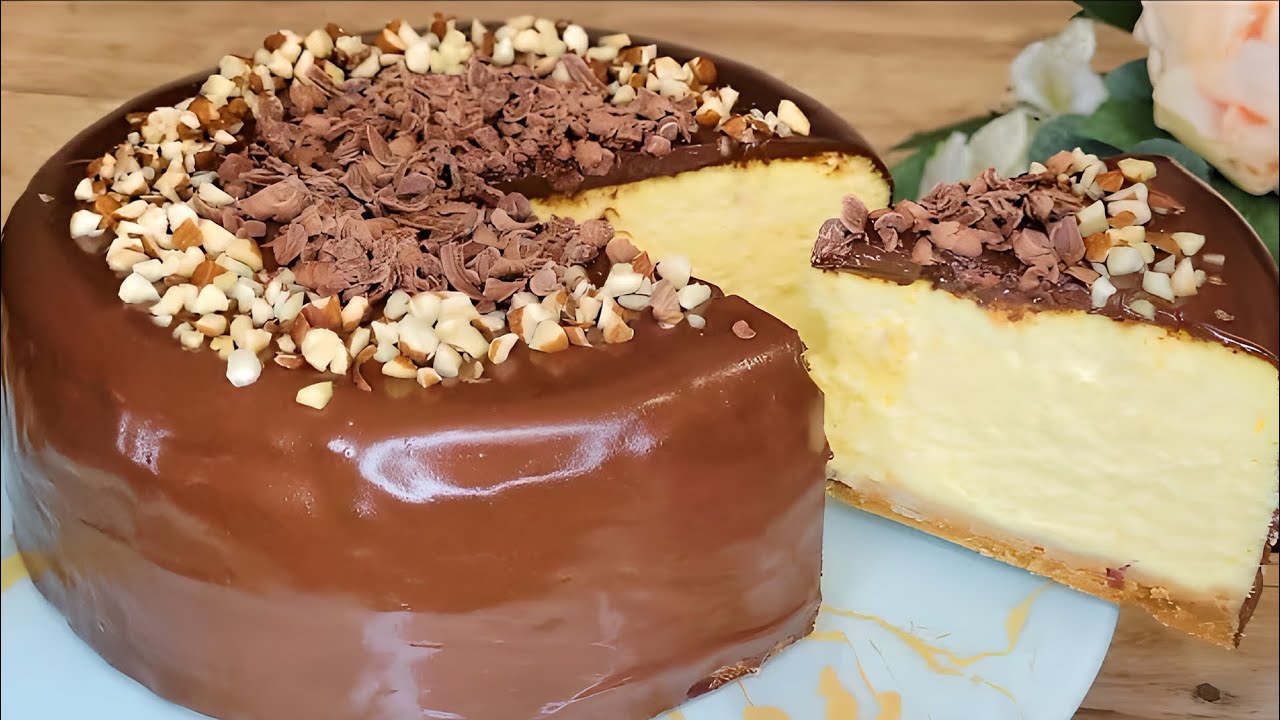 САМЫЙ ВКУСНЫЙ чизкейк! Шоколадный чизкейк! 🎂 Готовлю три раза в неделю.