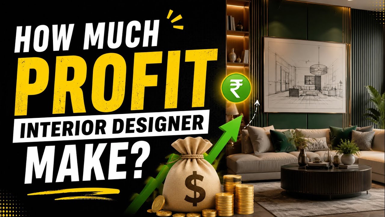 How Much Profit Do Interior Designers Make? | Interior Designer Fees & Profit Explained 💰