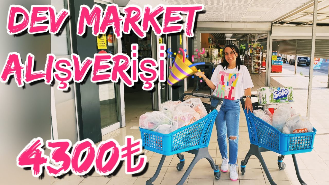 4300₺ MARKET ALIŞVERİŞİ🛒AYLIK NELER ALDIM?FİYATLAR NASIL?LATTE AŞI OLDU🥹