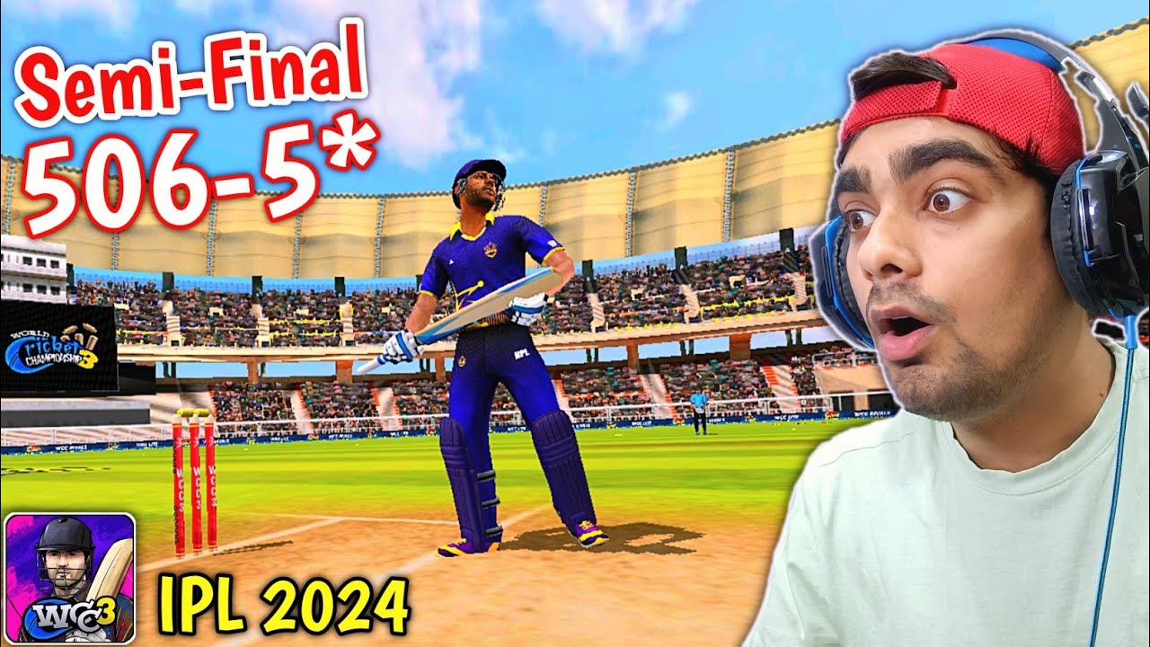 RECORD! KKR *506-5* Vs SRH WCC3 IPL 2024 (Semi Final)