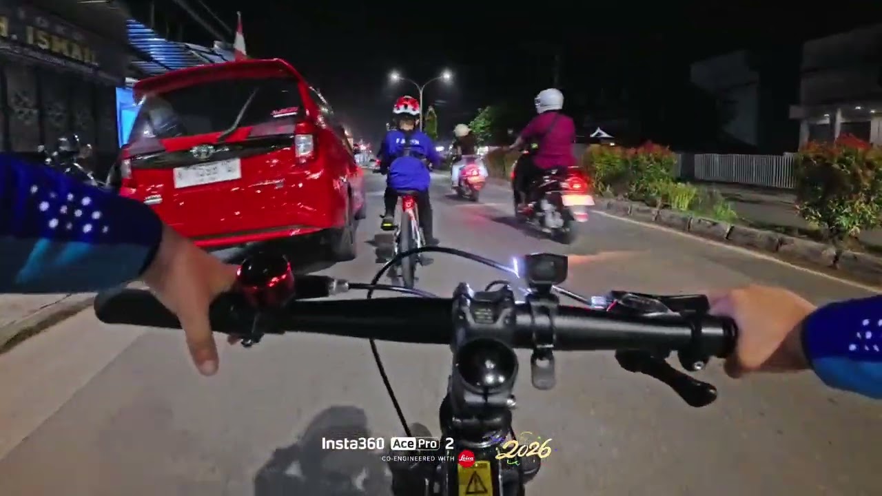 Gowes malam Ramadhan Feat Bocil #Polygon Xtrada #Element Troy