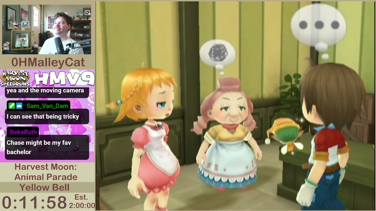 HMV9 | Yellow Bell Speedrun by 0hMalleyCat | HM: Animal Parade