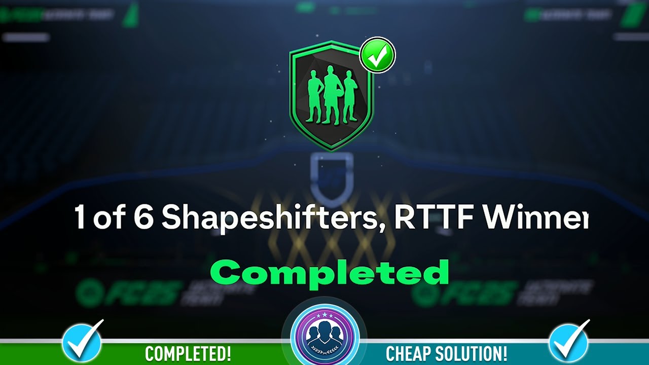 1 of 6 Shapeshifters, RTTF Winners, FUTTIES Player Pick Opened! - Cheap Solution & SBC Tips - FC 25